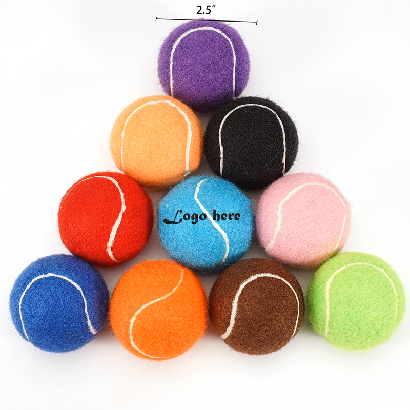 Pet Fetch Toy Tennis Ball 2.52"D
