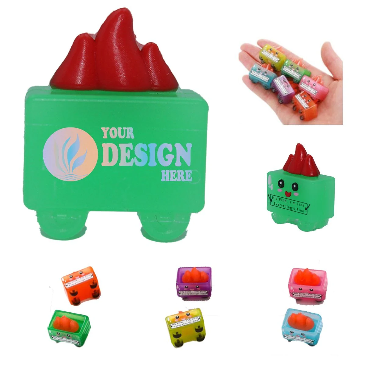 Resin Emotional Support LED Figurine 1