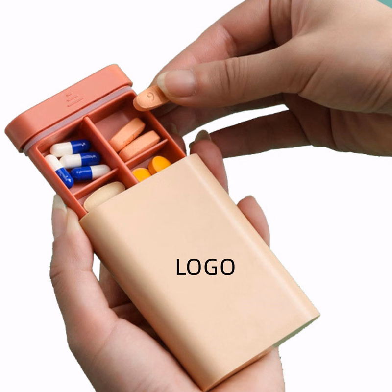 Travel Pill Box MOQ 100PCS