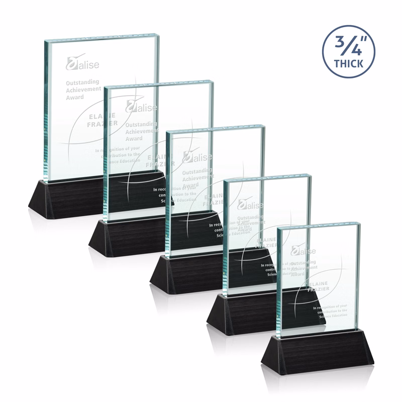 Ballard Award - Jade/Black (Vertical)