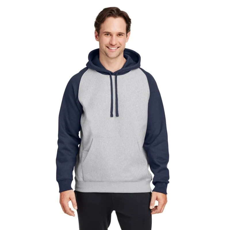 Team 365 Unisex Zone HydroSport™ Heavyweight Colorblock Hooded Sweatshirt 1