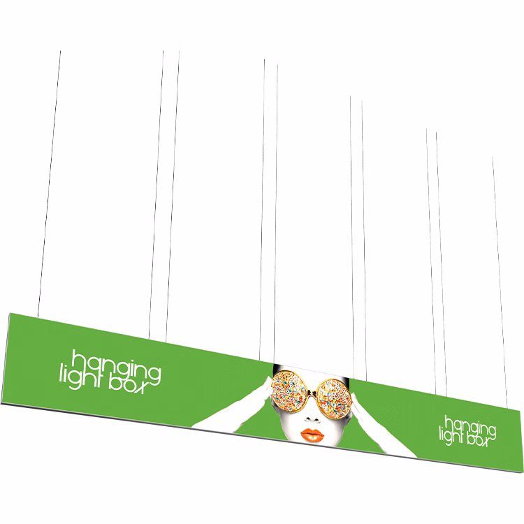 Vector Frame Hanging Light Box 30ft x 4ft
