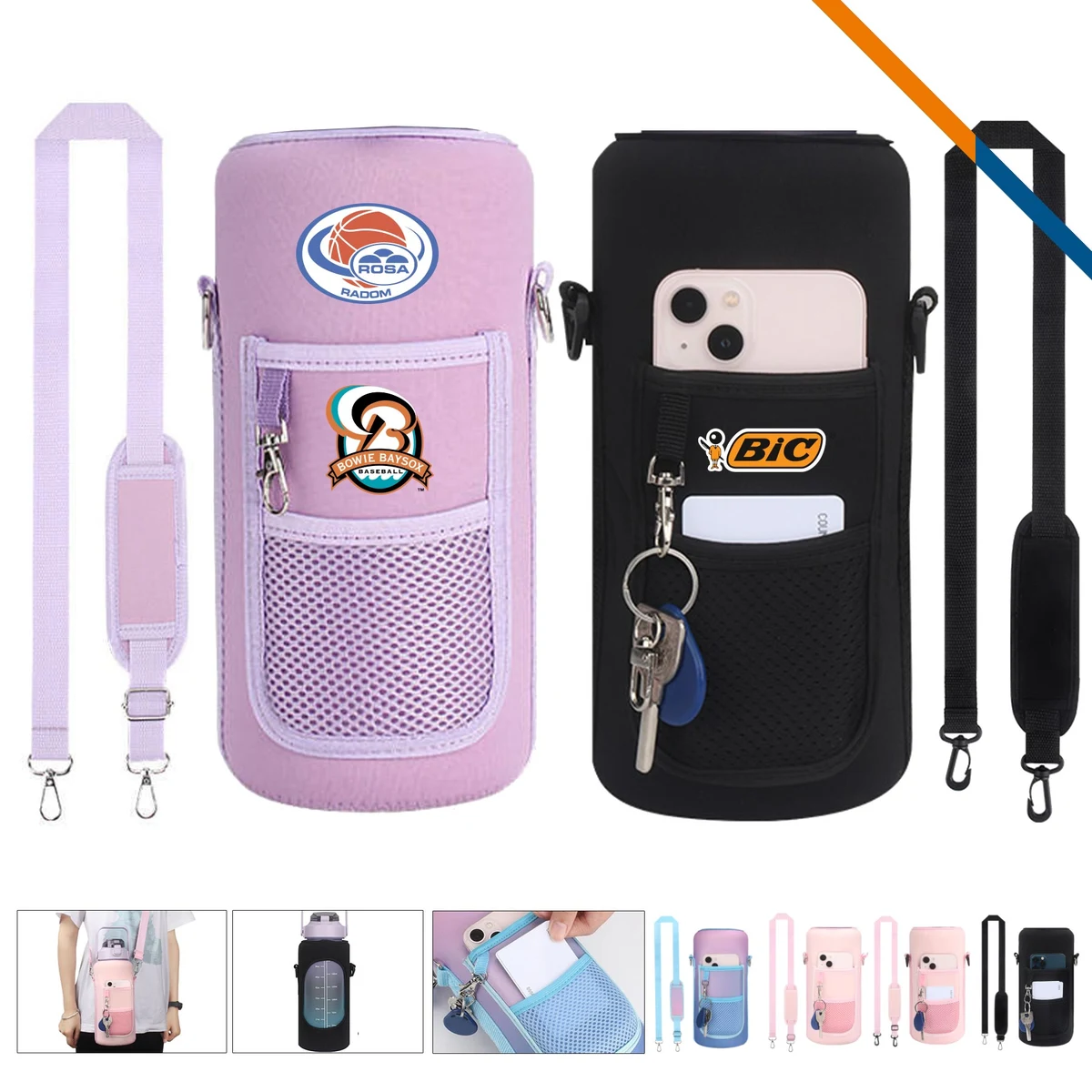 NeoSip Neoprene Water Bottle Holder 1