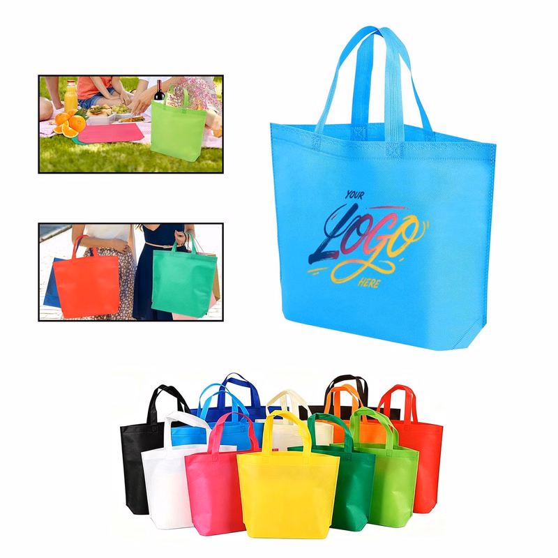 MOQ 100 Full Color Non-Woven Tote Bag
