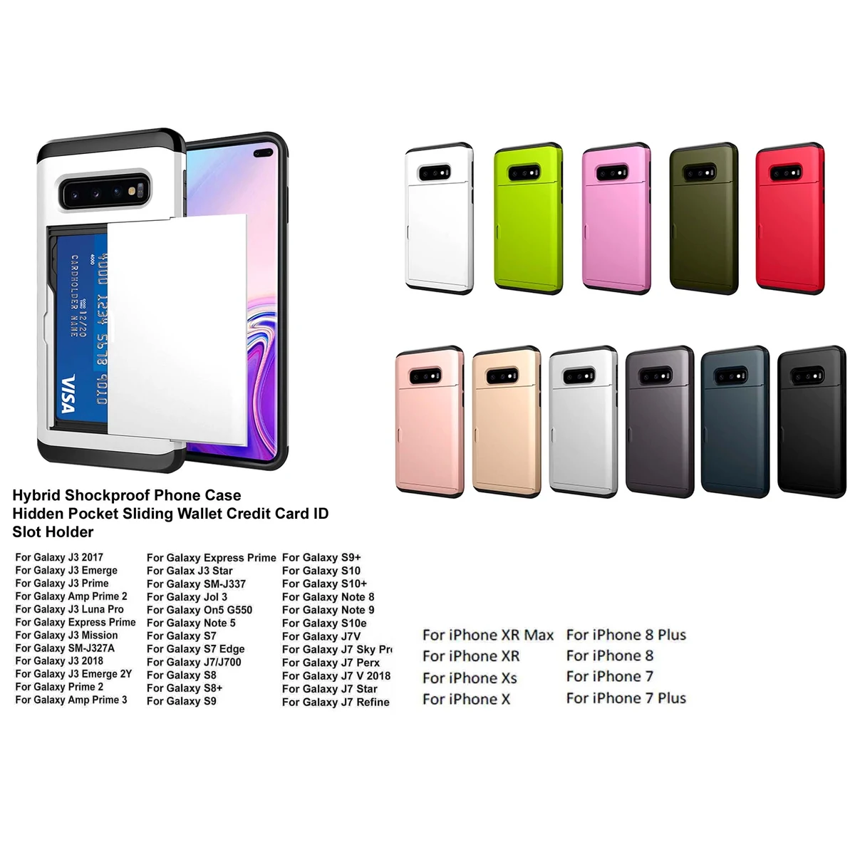 iBank ® Samsung Galaxy S9 Credit Card Holder Case 1