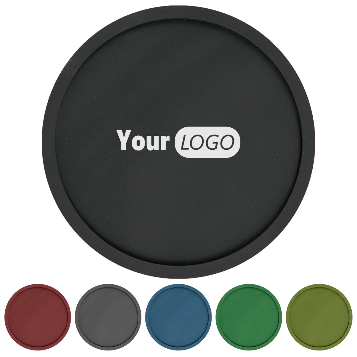 Silicone Personalized Coasters 1