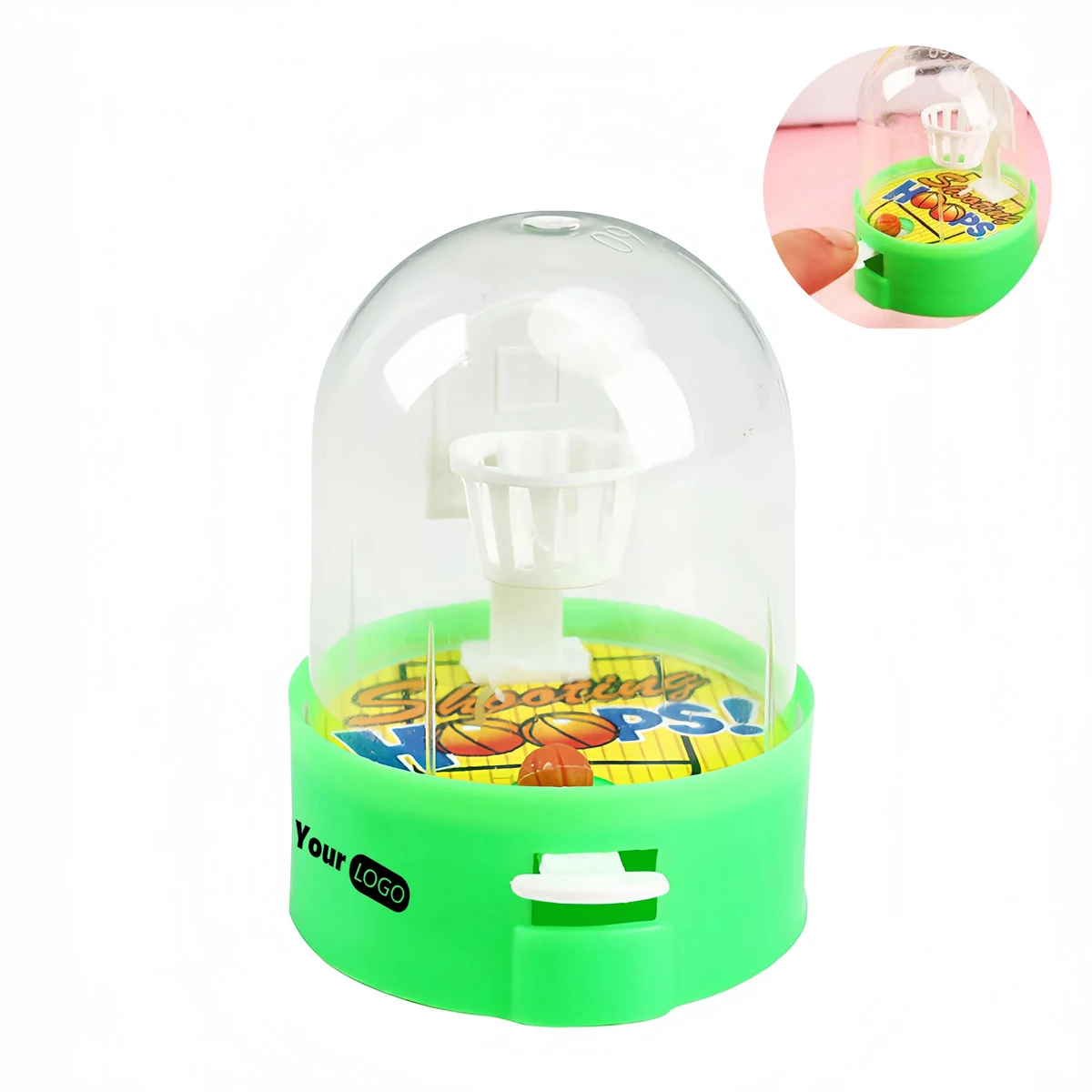 Plastic Mini Finger Shooting Game Console With 10 Pieces Per 1