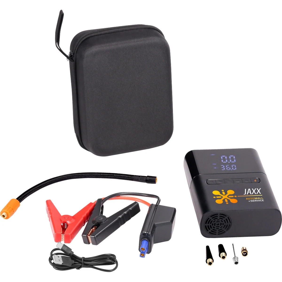 100W Jump Starter/Tire Inflator 1
