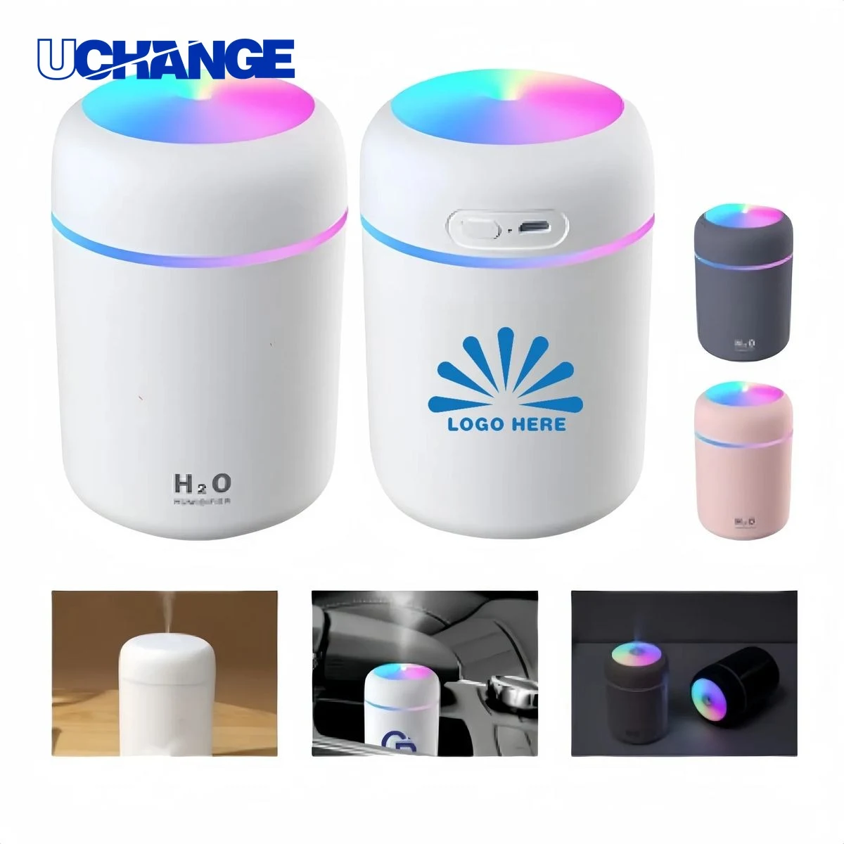 Colorful Home and Car Humidifier Appliance 1