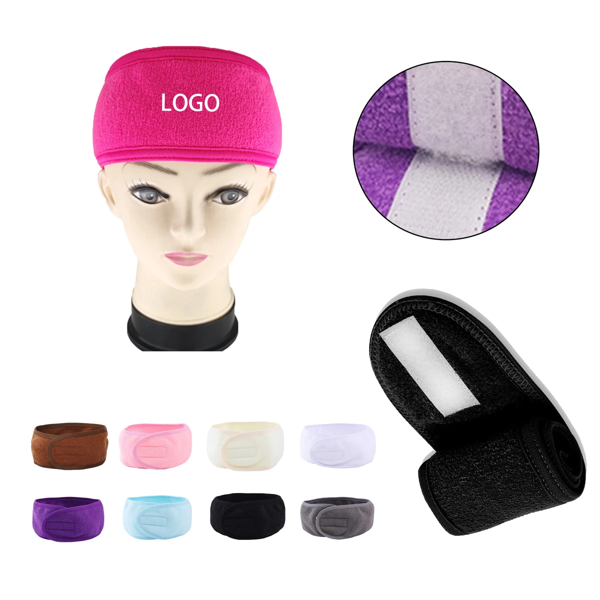 Custom Logo Headband 1