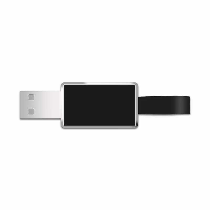 Ashburn Light-Up USB with Silicone Loop