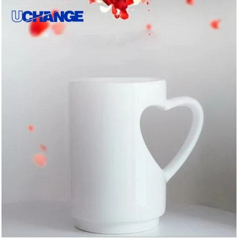 Heart Handle Coffee Mug Drinkware for Gifts, Caf?? & Home Use 1
