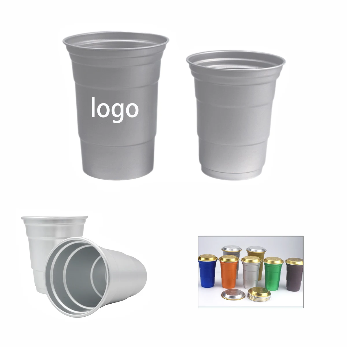 Disposable Aluminum Cup MOQ 10pcs 1