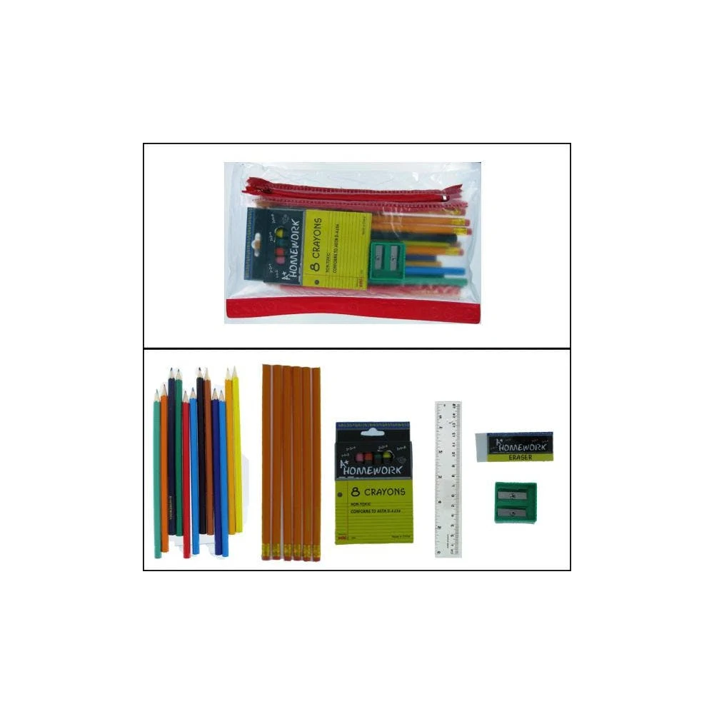 Elementary School Supply Kits - 12 Pieces 1