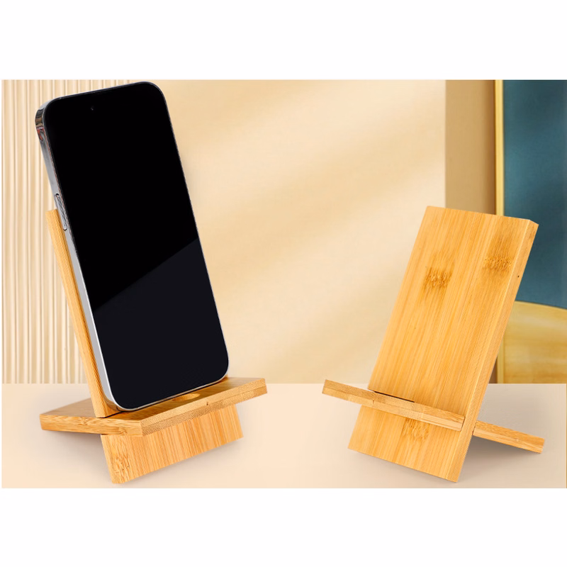 Natural Bamboo Phone Holder