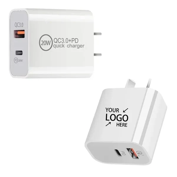 20W Dual-Ports Power Adapter 1
