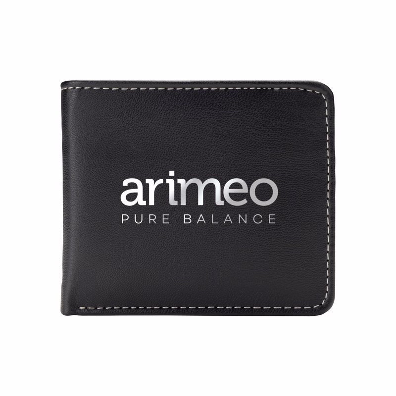 Renens Cactus Leather Wallet w/Coin Pocket