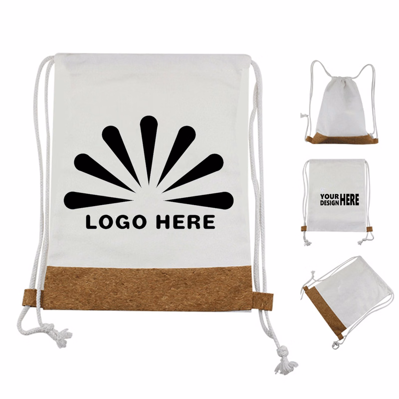 Soft Patchwork Drawstring Backpack
