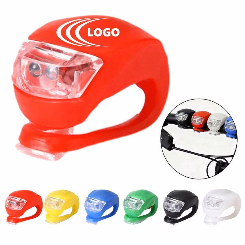 Custom Silicone LED Bike Light MOQ 20