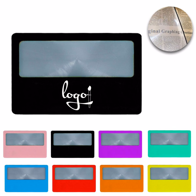 PVC Business Card Magnifier