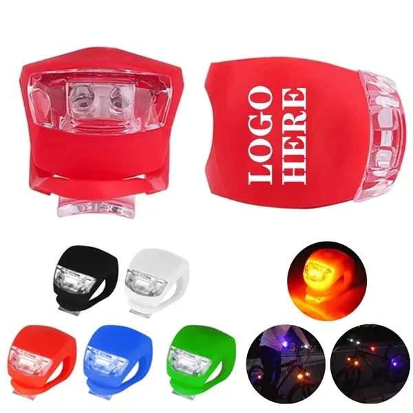 Custom Silicone LED Frog Light with 3 Modes — Bike & Sports Safety Visibility 1