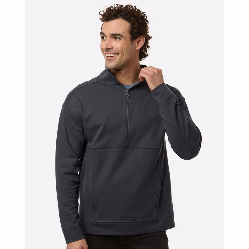 Men's Mantra Half-Zip Ottoman Pullover - NE220