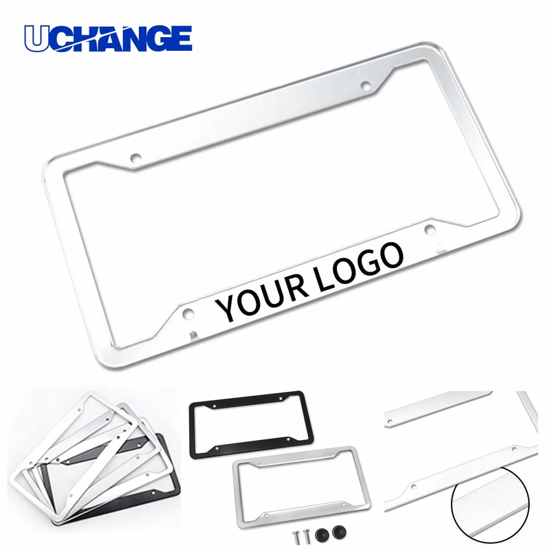 Car License Plate Frame for Auto Styling and Plate Security