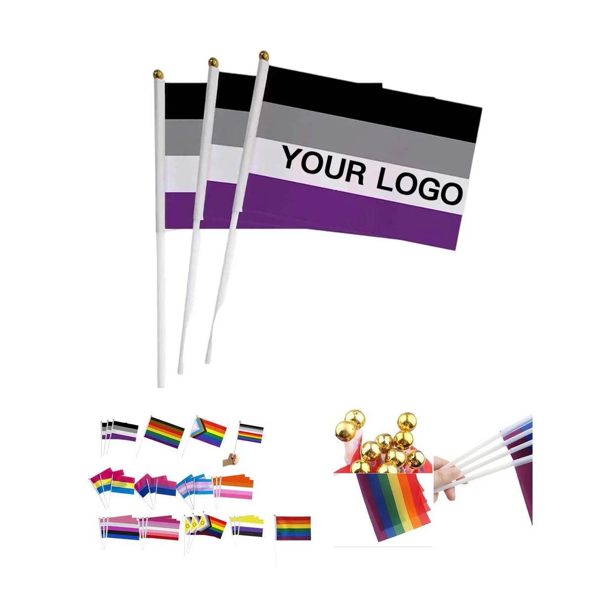 Mini Progress Pride Rainbow Flag for Celebrations 1