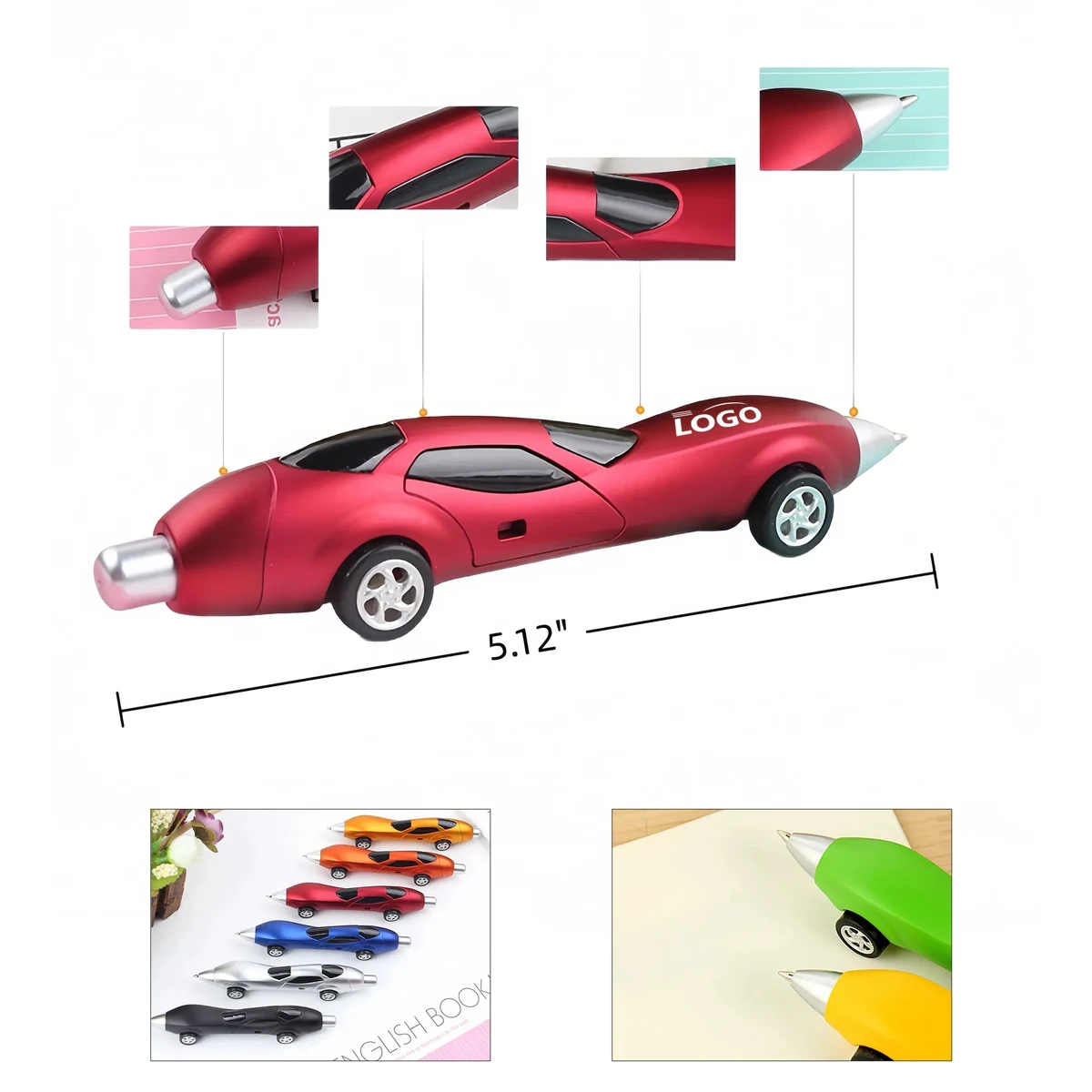 Car Ballpoint Pen, Novelty Auto Themed Gift 1
