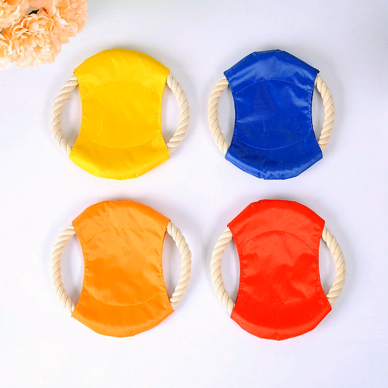 Cotton Rope Flying Disk Toy for Pet