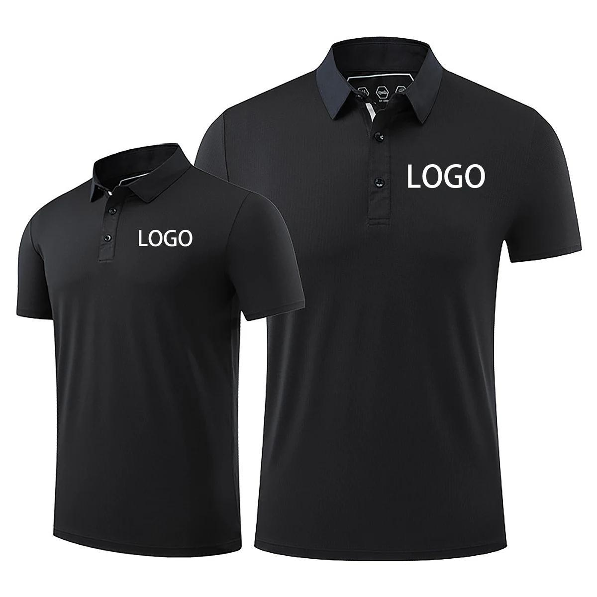 Casual Collared Short Sleeve Shirts 1