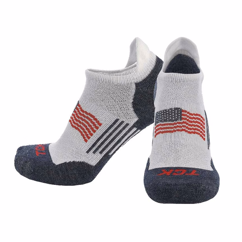 Tour USA No Show Socks