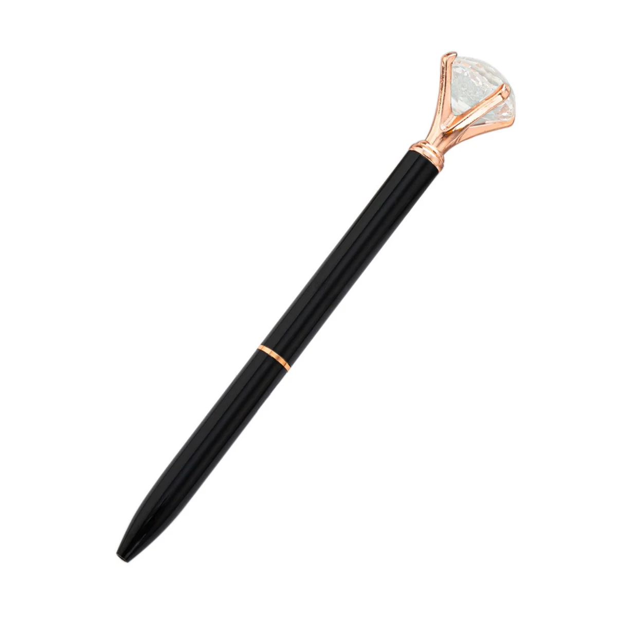 Crystal Diamond Twist Metal Pen 1