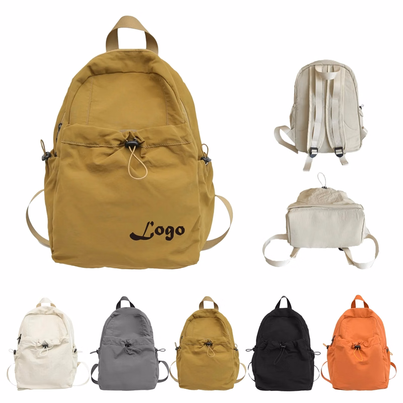 Nylon Travel Backpack - Outdoor Hiking and School Bag