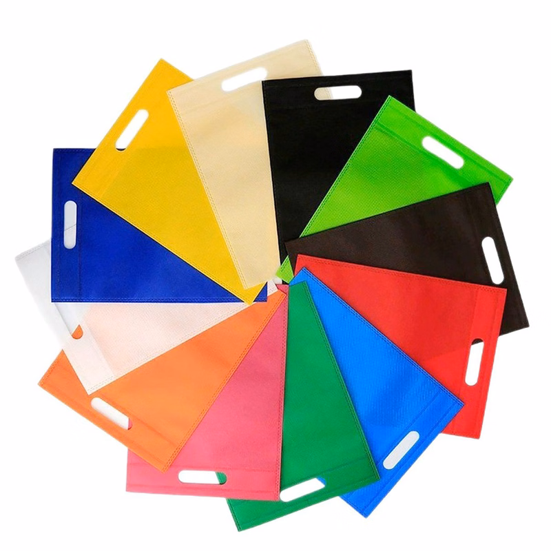 12" x 16 Die Cut Handle Non-Woven Fabric Garment Bags