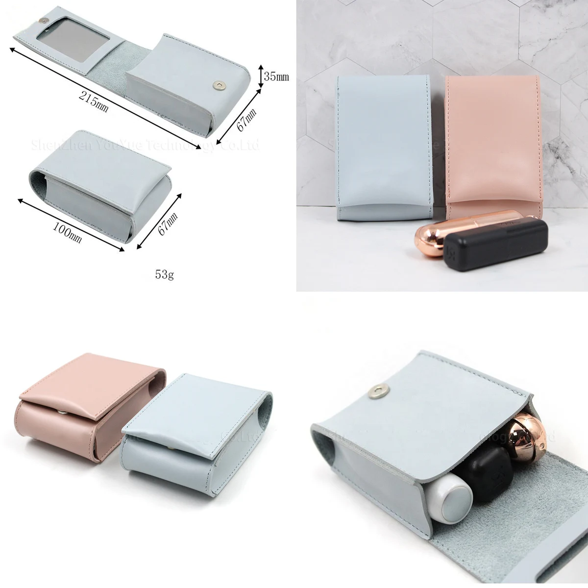 Pu Leather Lipstick Holder 1