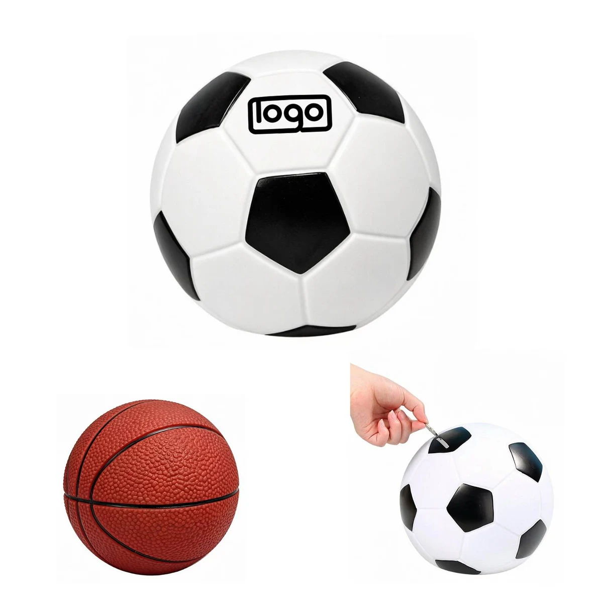 Soccer Basketball Piggy Bank 1