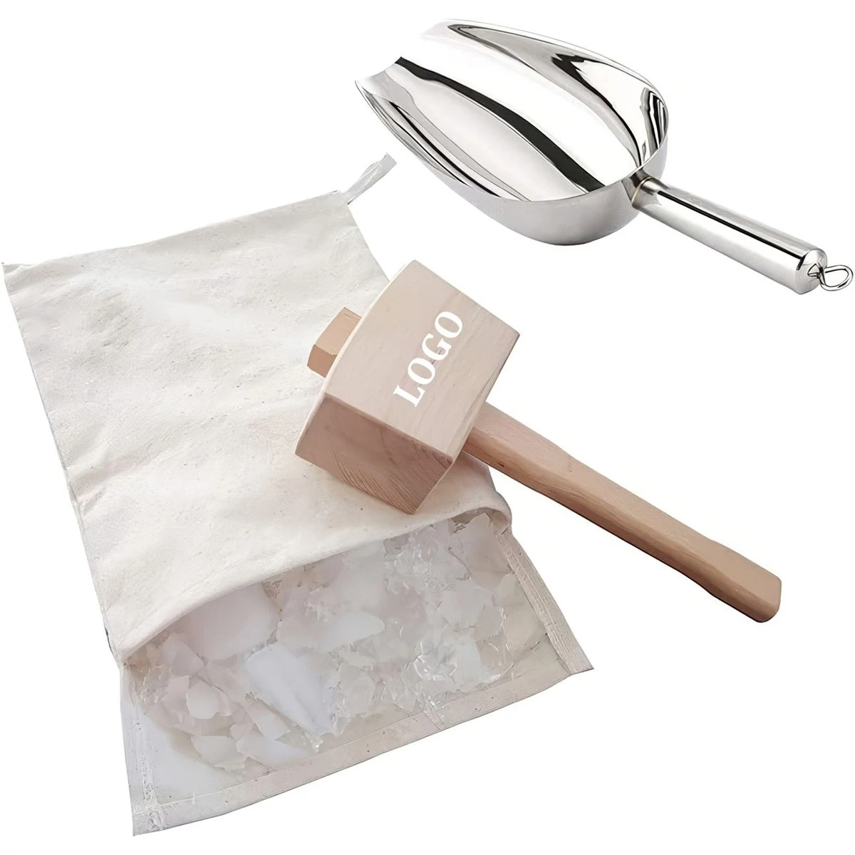 Bag and Ice Mallet Crush Ice 1