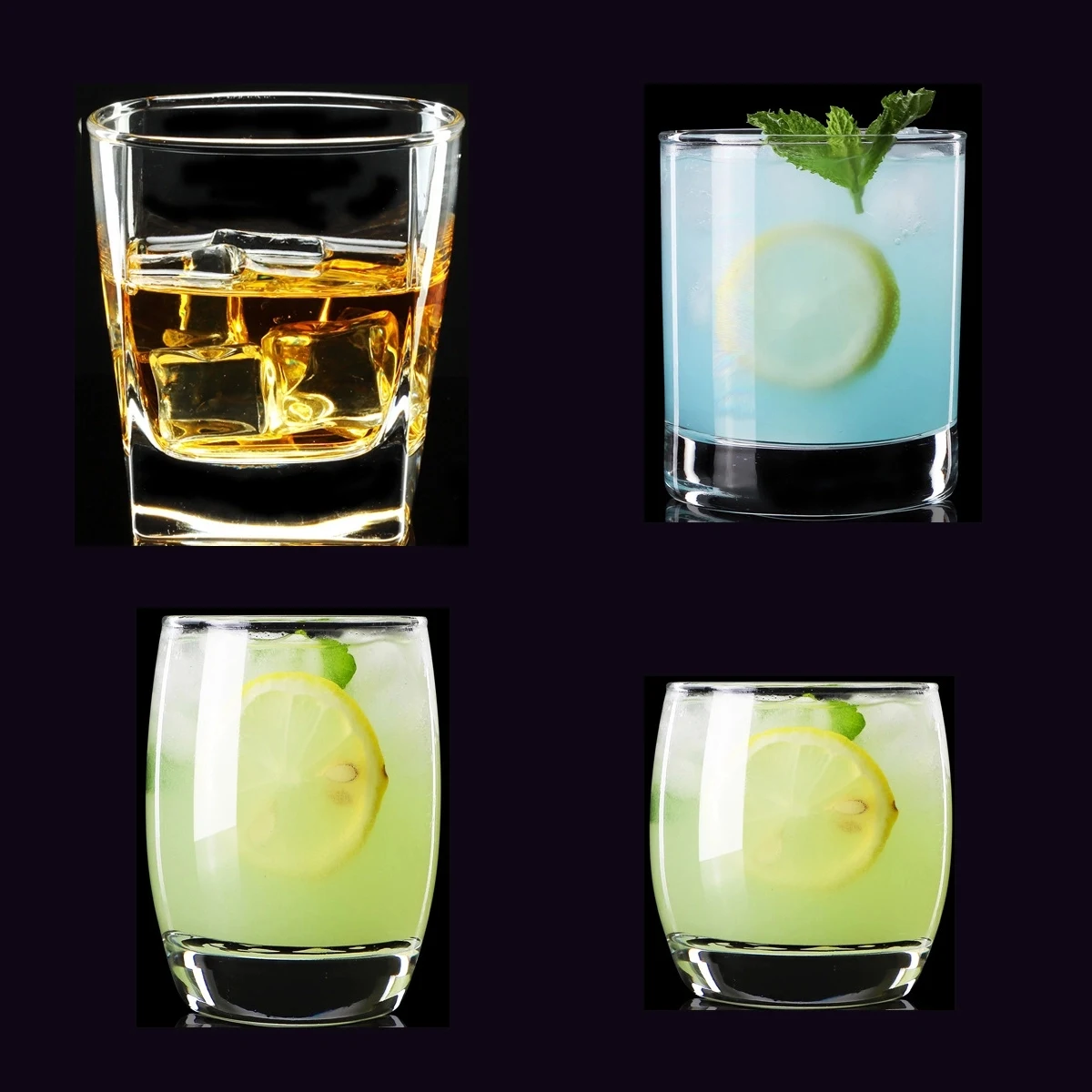 Heavy Base Whiskey Glasses 1