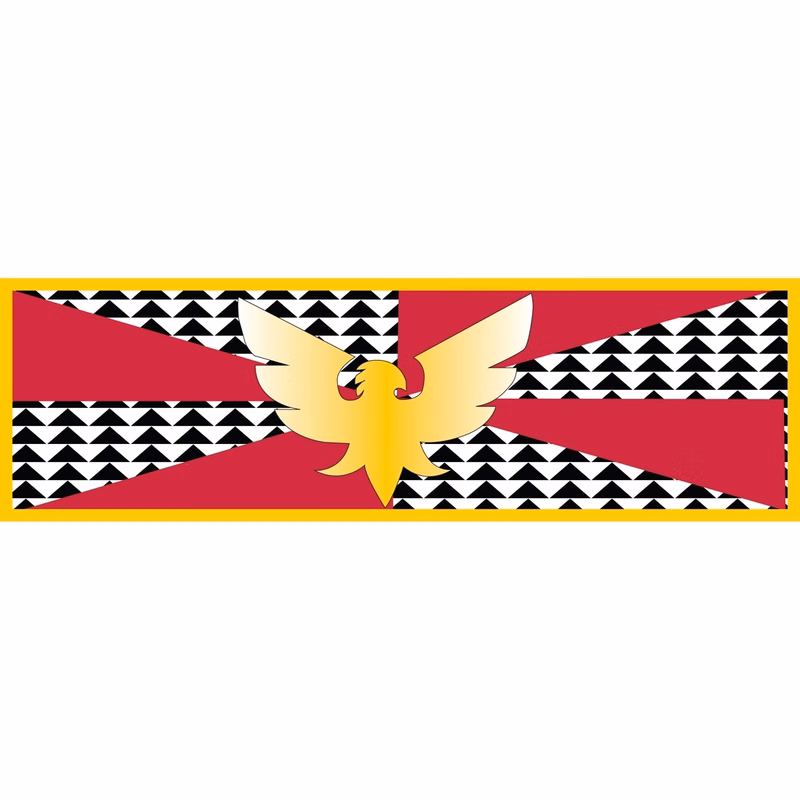 Drag/Feather Window Decals 3" x 10"
