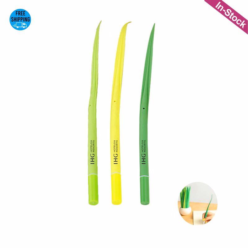 Forest Green Grass Shaped Ballpoint Pen