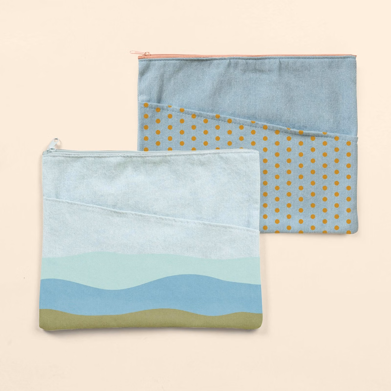 DOLLFACE PEEK-A-BOO - DENIM