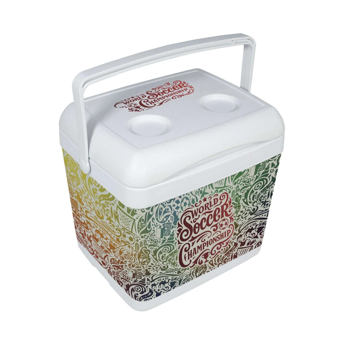 15L Grab-N-Go Cooler, Wrap Graphic with Lid Imprint 1