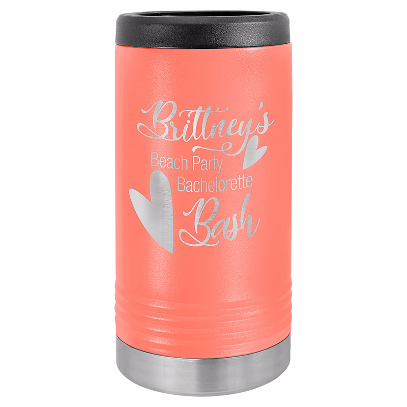 Polar Camel Coral Slim Beverage Holder