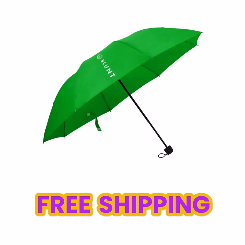 Compact Foldable Umbrella - 42 in Arc