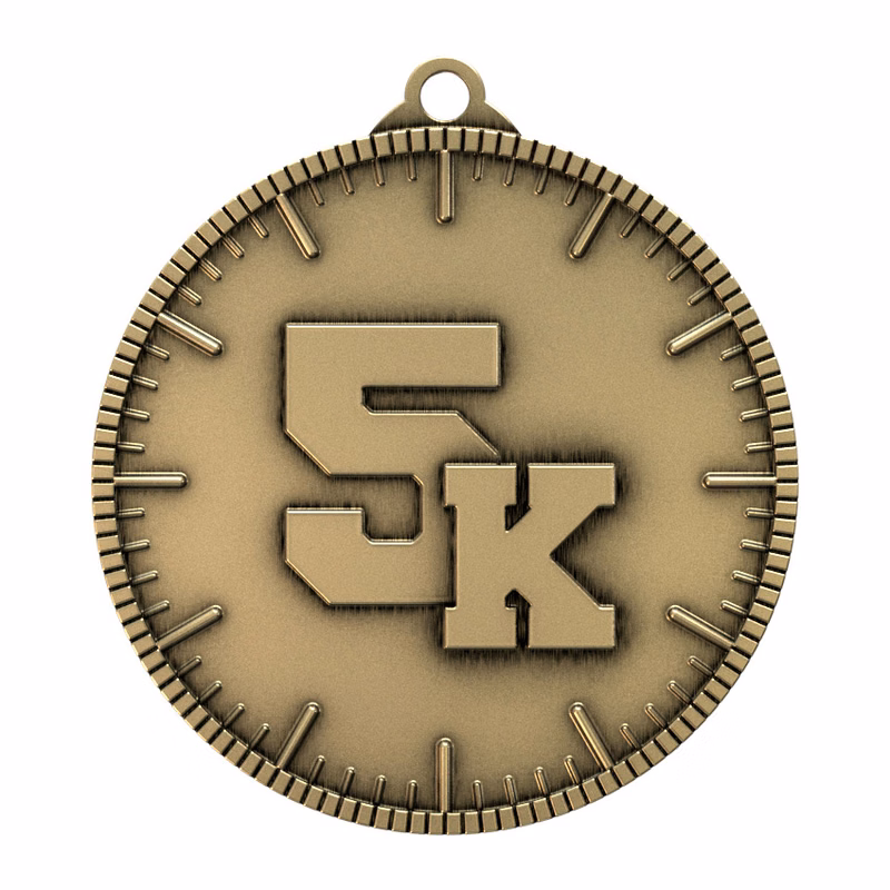 Antique 5K Classic Legacy Medallion (2")