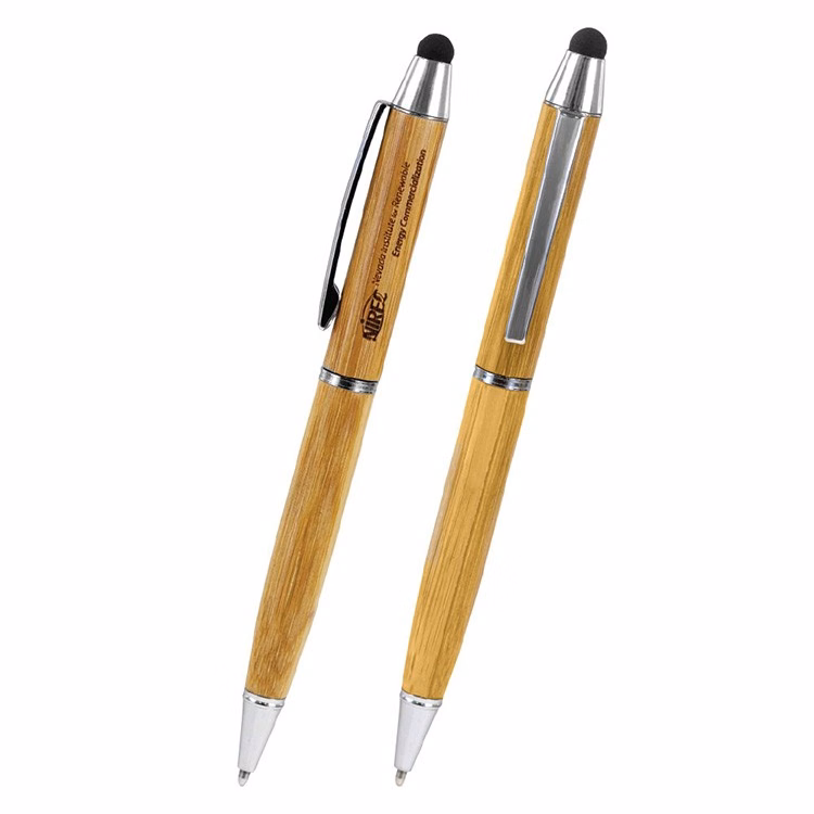 Veranda Bamboo Stylus Ballpoint Pen