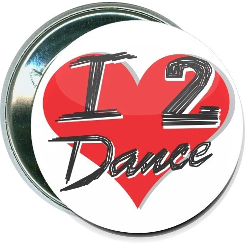 I love 2 dance Button 1