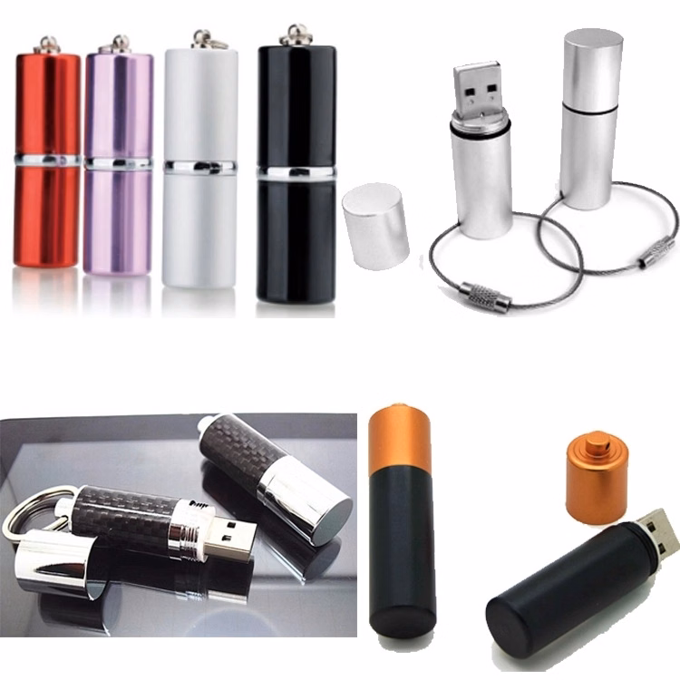 8GB Metal Cylinder USB drive