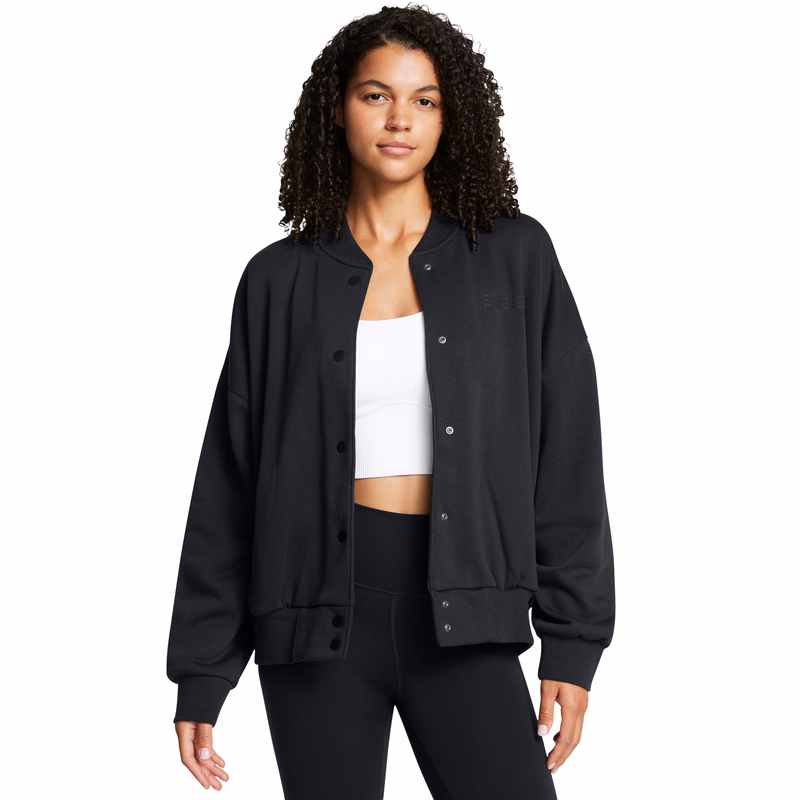 UA Icon Fleece Varsity Women's Jacket